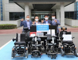 한국장애인고용공단 업싸이클용 보조공학기기 기증 관련 현장사진